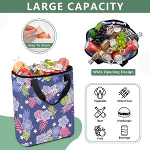 Factory Promotional Outdoor Picnic Camping Insulated Hawaii Style <b>Cooler</b> <b>Bag</b> Leakproof Portable Lunch <b>Backpack</b> - Product Image 4