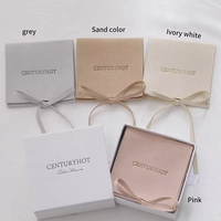 Pochettes d'emballage de bijoux en velours avec logo personnalisé sacs de faveur de mariage chic pochette d'accessoires de bijoux en microfibre sac cadeau