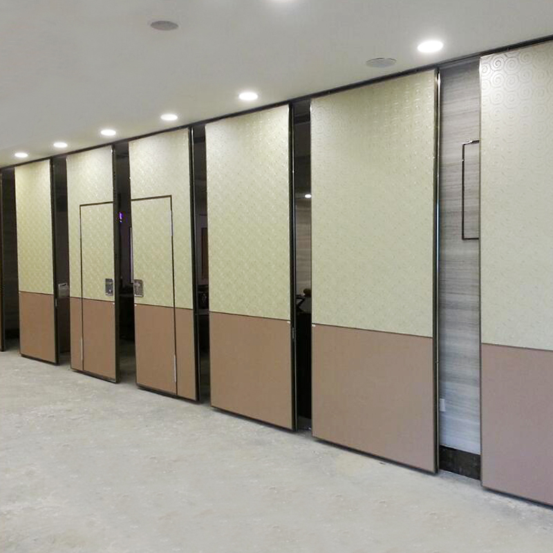Готов к отправке Banqueting Hall раздвижные перегородки двери звукоизоляционные деревянные рабочие стены с тканевой поверхностью