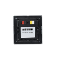 Panel de Interfaz Táctil HD de Alta Calidad para Hogar Inteligente, de un Solo Polo, de 4 Pulgadas, 720 x 720P, con Funciones de Conexión a Control KNX