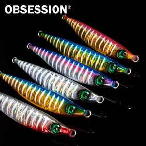 <span class=keywords><strong>Esca</strong></span> Metallica Bionica UV <span class=keywords><strong>per</strong></span> Pesca in Mare, 40g-100g, 6 Colori, <span class=keywords><strong>per</strong></span> <span class=keywords><strong>Spigola</strong></span> e Salmone - Product Image 2