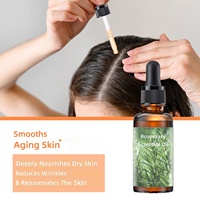 Savon Solide au Romarin avec Huile Essentielle Hydratant et Nourrissant, Ensemble de Soins Capillaires Artisanaux Parfumés