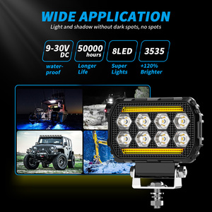 DXZ 26W LED Driving Light 4.5 Inch Square Work Lamp 9-80V Waterproof Flood Flash DRL for Manufacturing - Product Image 5