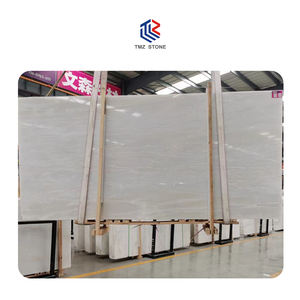 TMZ Cary Ice Marble White Slabs Venta al por mayor para Villa Elegante pared Escalera Hotel Vestíbulo Baño Tocador Oficina Escritorio Mostrador de cocina - Product Image 3