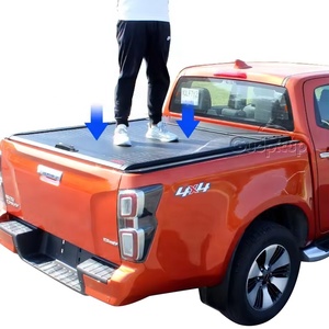 Benext ฝาปิดลูกกลิ้งอลูมิเนียมพับเก็บได้4x4<span class=keywords><strong>ส</strong></span>ำหรับ Ford Ranger F150 MAZDA <span class=keywords><strong>BT50</strong></span> Mitsubishi Triton Tacoma - Product Image 1