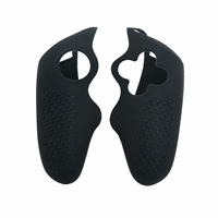 Coque en silicone pour manette NS Pro, design à poignée séparée, antidérapante, ajustement personnalisé, compatible avec la manette Nintendo Switch Pro