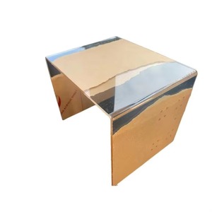 Autocollant de réfrigérateur personnalisé en <span class=keywords><strong>verre</strong></span> organique de 5 mm avec plaque acrylique transparente découpée au laser, traitement sur mesure - Product Image 2