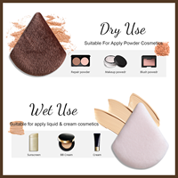 BS-MALL maquillage pinceau poudre bouffée ensemble professionnel Premium synthétique fond de teint poudre Blush visage maquillage brosse poudre bouffée ensemble