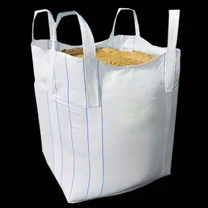 Wholesale Promotion Polypropylene Big Jumbo Bags Construction With 1000kg For Industrial Packing