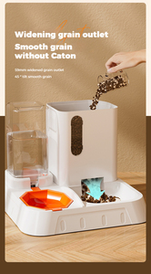 Tự Động Một Mảnh Mèo Trung Chuyển Khô Và Ướt Tách Không Ướt Miệng Nước Dispenser Cho Du Lịch Thức Ăn Vật Nuôi Và Nước Uống - Product Image 2