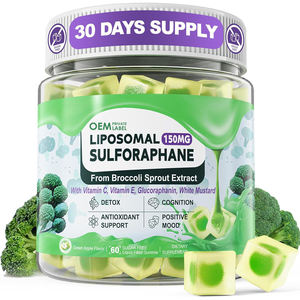 OEM/ODM Liposomal Sulforaphane Gummies Organic Pectin Liposomal Sulforaphane Filled Gummy - Product Image 1