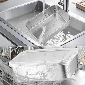 Stainless Steel Food <b>Storage</b> Containers Airtight Lids for Kitchen Bento Box Meal Prep Metal Lunch Box Freezer and Microwave Safe - Product Image 6