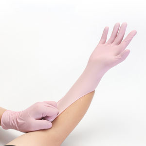 Gants en nitrile pur sans poudre 4mil/6mil/8mil noir/bleu/blanc/rose modèle d'origine chinoise NG-05 pour l'utilisation <span class=keywords><strong>de</strong></span> jardin <span class=keywords><strong>de</strong></span> laboratoire <span class=keywords><strong>de</strong></span> tatouage <span class=keywords><strong>de</strong></span> <span class=keywords><strong>cuisine</strong></span> - Product Image 4
