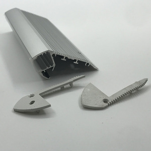 Nouvelle tendance, <span class=keywords><strong>nez</strong></span> d'<span class=keywords><strong>escalier</strong></span> en aluminium blanc poli <span class=keywords><strong>de</strong></span> 140mm <span class=keywords><strong>avec</strong></span> <span class=keywords><strong>led</strong></span> - Product Image 5