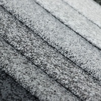 Tissu d'ameublement en lin teinté en fil TengHui, type boule, pour canapé et doublure d'oreiller, utilisation de sacs, résistant à l'eau, 100% polyester