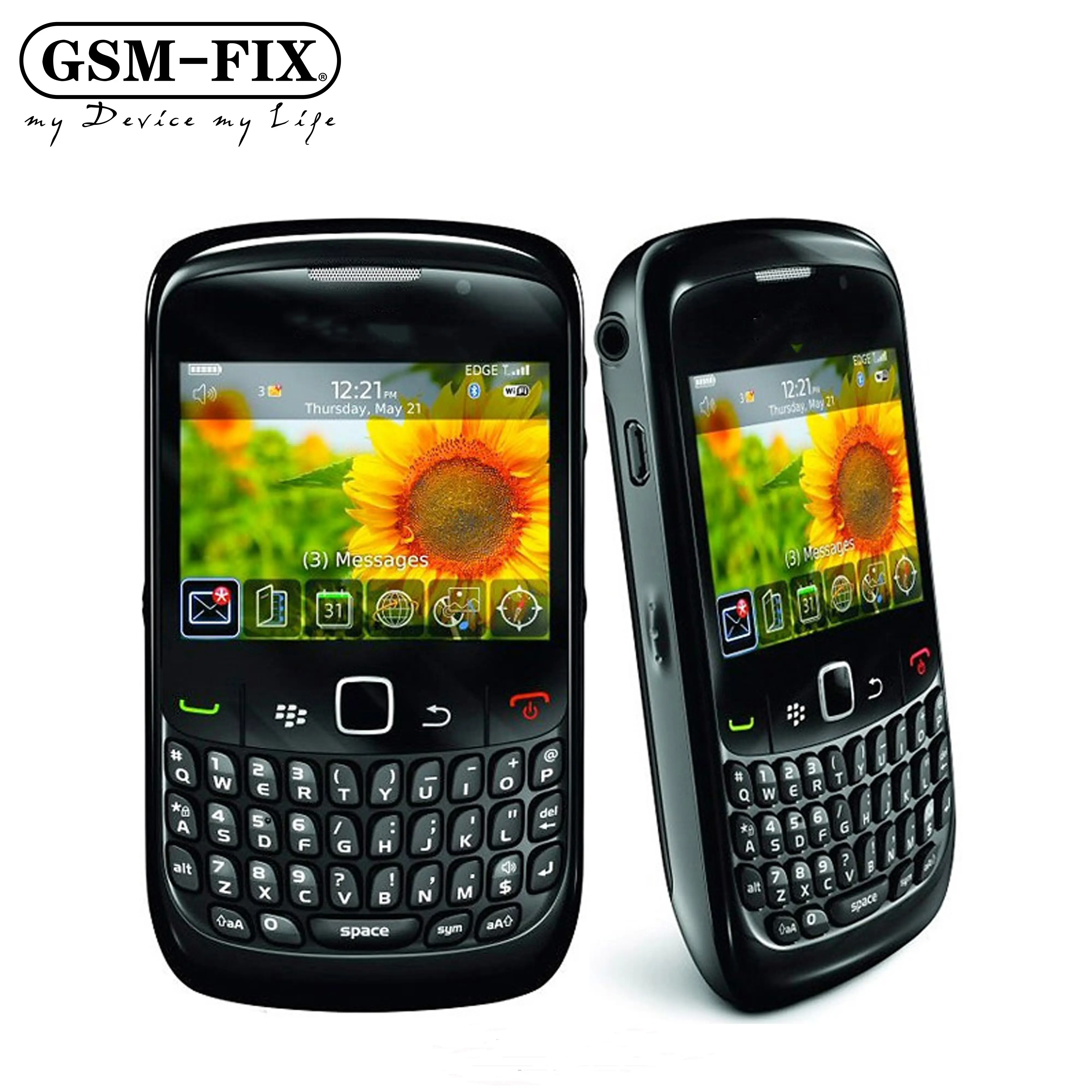 GSM-FIX थोक मूल फोन खुला ए. ए. के लिए शेयर एंड्रॉयड मोबाइल फोन ब्लैकबेरी 8520