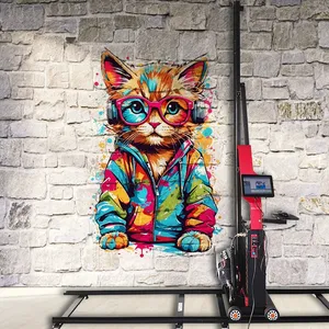 2026 Hot Sell Wall Painting Automatic Wall <strong>3d</strong> Vertical Mural Printer <strong>Machine</strong> for Building Decoration <strong>Printing</strong> - Product Image 2