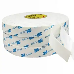 Non Woven Fabric Acrylic Adhesive Tape 3M 9448A Double Sided Tissue Tape For General Use