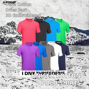 T-shirts polo personnalisés unisexes 100% coton vente en gros de chemises vierges à motif floral brodé à manches courtes pour hommes tricotées - Product Image 4