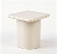 Table basse en bois moderne, portable et légère pour les petits salons