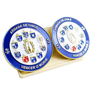 Fabricante de Monedas Conmemorativas Personalizadas: Monedas Conmemorativas de Metal Fundidas a Presión en Aleación de Zinc con Proceso de Chapado en Oro - Product Image 4