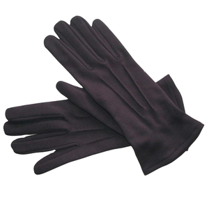 Gants de cérémonie jetables en coton noir antidérapants à texture lisse personnalisables pour funérailles et mariages Marque CS - Product Image 4