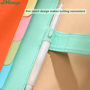 Carnet de notes A5 en cuir Macaron, reliure spirale, couverture rigide, style mignon, vente en gros - Product Image 4