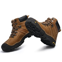 Sepatu Hiking Anti Air Baru dari Produsen, Sepatu Boots Keselamatan Olahraga Luar Ruangan Musim Panas untuk Pria
