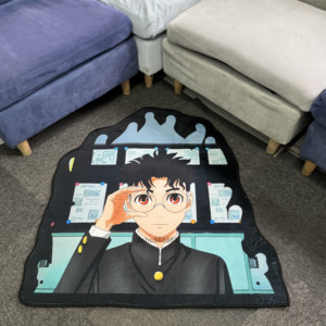 Tappeto Personalizzato DAN DA DAN con Logo, Tappetino Fatto a Mano, Tappeti Anime 3D Morbidi e Soffici - Product Image 1