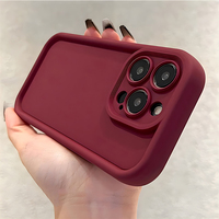 NOUVEAU Étui de téléphone en silicone épais antichoc pour iPhone 11 12 13 14 15 Pro Max, coque de protection souple pour iPhone 14 15 Plus