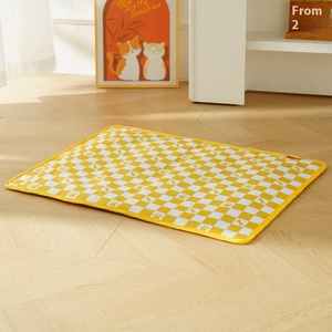 Summer Cool Hunde bett mit abnehmbarem Oxford Cloth Cat Cold Pad Dünnes Haustier Gel Pad für Komfort und Entspannung - Product Image 6