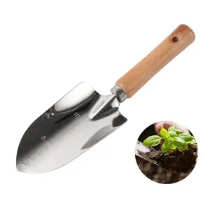 Mini Tuinieren Rvs Wide Schop Voor Tuin Graven Wieden Losse Grond Kleine Spade Hand Tool