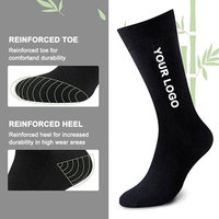 ZONEKKI Chaussettes en bambou OEM, antibactériennes, écologiques, respirantes, en fibre de bambou, chaussettes de travail personnalisées, fournisseur de chaussettes d'affaires