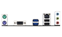 Fournisseur direct d'usine, carte mère GIGABYTE H81M-S1 H81M-DS2 1150 pour la 4ème génération, double DDR3, SATA, USB3.0, LGA1150, GA H81 testée
