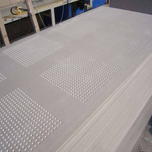 Carreau de plafond en gypse laminé professionnel panneau de gypse perforé panneau de plafond <span class=keywords><strong>Suspension</strong></span> système de grille en métal - Product Image 5