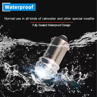 Ampoules de voiture 12V 24V BA9S T4W, ampoules de flash stroboscopiques, ampoule de voiture 2835 3SMD, lumière fixe, éclairage intérieur automobile, lumière de lecture de carte, rouge
