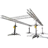 Structure de scène en alliage d'aluminium légère pour éclairage d'événements à écran LED, avec système Bolt Spigot, capacité de charge 750 kg, installation rapide