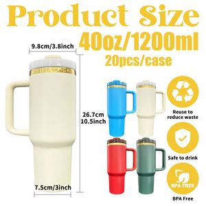 Christmas Red Green Powder Coated <b>Mirror</b> Underneath Vacuum Insulated Stainless Steel 40Oz Gold Plated Tumbler - Product Image 2