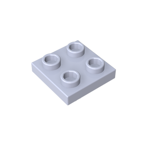 Gobricks Mattoncini all'ingrosso GDS-902 Pezzi di ricambio per costruzioni, Piastra Speciale 2x2 con Perno sul Fondo 2476b 968790 2476a - Product Image 1