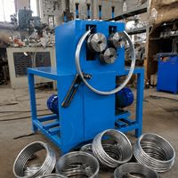 Machine à profiler de précision LX-T50, plieuse verticale à trois rouleaux pour l'art du fer