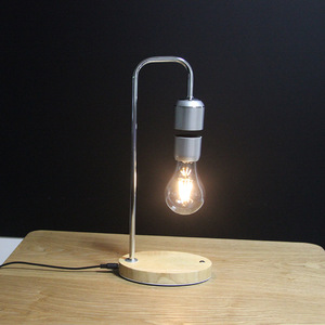 Sáng Tạo <span class=keywords><strong>Magnetic</strong></span> Treo <span class=keywords><strong>LED</strong></span> Bulb Bảng Ánh Sáng Maglev Không Dây Đọc Sách Nổi Đa Chức Năng Bảng Đèn Fancy Đèn - Product Image 4