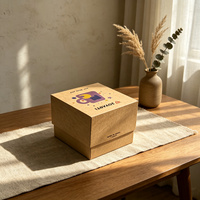 Boîte rigide en kraft personnalisée avec impression, boîte d'emballage cadeau pour tasse en céramique, service personnalisé à faible MOQ