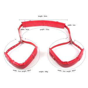 Sm <span class=keywords><strong>Bondage</strong></span> Voor Paar Fetisj Sex Hulphoudingstools <span class=keywords><strong>M</strong></span> Gespleten Beenband Band Open Beenriem - Product Image 6