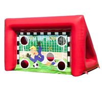 Buts de football gonflables personnalisés Jeux de tir de football gonflables