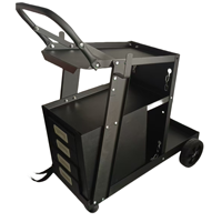 Chariot de soudage MIG/TIG/ARC/MMA/Plasma en acier inoxydable haute performance et robuste, avec boîte à outils de soudage