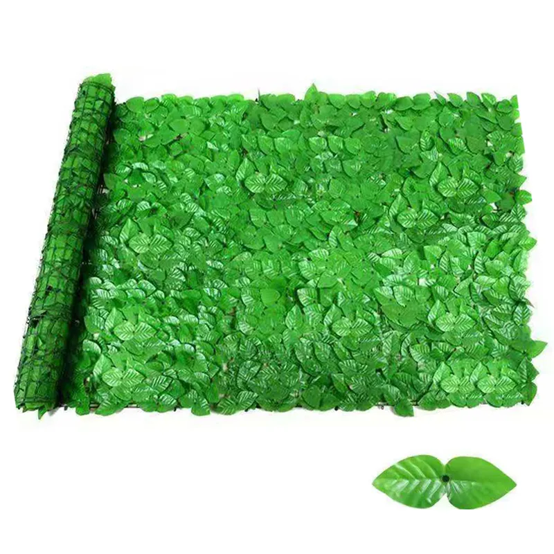 Artificial Leaf Fence Wall Landscaping For Outdoor Garden Backyard Balcony Privacy 0.5 X1M Or 0.5 X3M