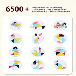 Ensemble de mousse souple OEM <span class=keywords><strong>avec</strong></span> <span class=keywords><strong>piscine</strong></span> à balles Tangram personnalisée pour les fabricants d'équipements de terrain de jeux intérieurs - Product Image 5