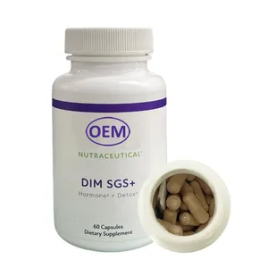 Spot-Waren fördern den normalen Östrogen-Metabolismus Hormon-Gleichgewicht 60 DIM SGSa-Kapseln