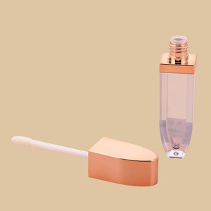 Vente chaude plaqué or en forme spéciale givré Transparent brillant à lèvres emballage de tube vide pour brillant à lèvres - Product Image 2