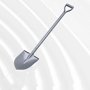 พลั่วตักดินทรงกลมสำหรับฟาร์ม สวน และการตั้งแคมป์ - Product Image 3